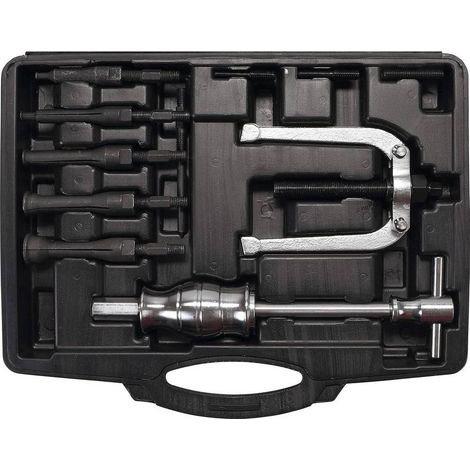 Jeu d Extracteurs de Roulements Intérieurs 11 pcs - Acier Robuste - Démontage Facile et Précis - D-Work (1/5)
