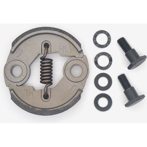 Embrague de alta resistencia con resorte de repuesto, accesorios para cortadora de césped, embrague + juego de tornillos, compatible con 32/34/40-5/139/GX35 (1/3)