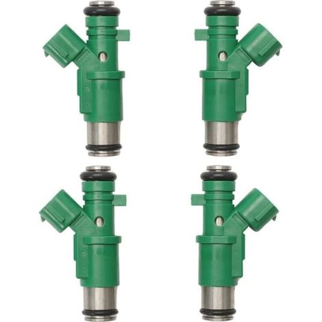 Jeu de 4 injecteurs pour Peugeot 1007, 206, 207 et Citroën C2, C3 Nemo 01F023, 1984G0, 9655833580, 81.217, 75117167, H75117167, 3488 002 (1/5)