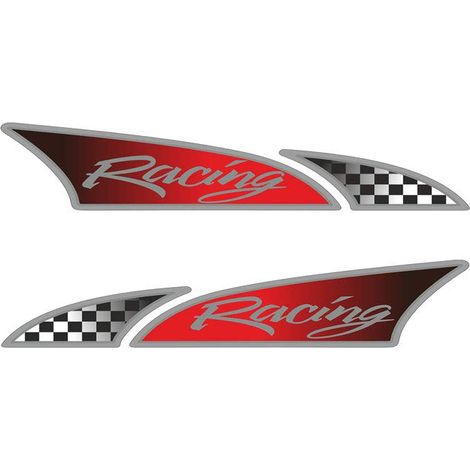 Adesivo Logosport per Auto Racing DX + SX (1/2)