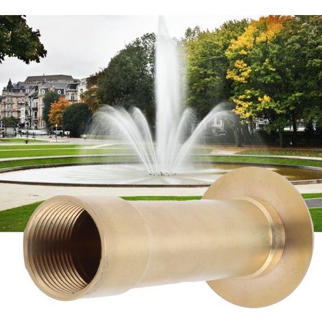 Tête d'arrosage en laiton G1 DN25 pour fontaine de jardin, buse de pulvérisation pour bassin avec filetage femelle (1/5)