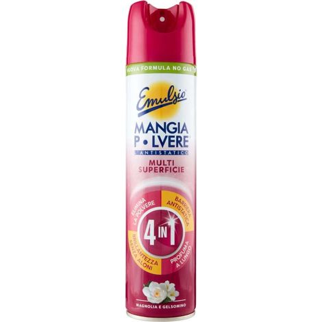 Emulsio Mangiapolvere 4in1 Antistatico Magnolia Gelsomino 300 ml