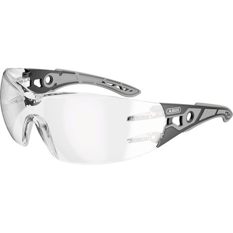 Lunettes de sécurité ABUS XACTO sans monture noir/gris verres polycarbonate Premium VisiLens