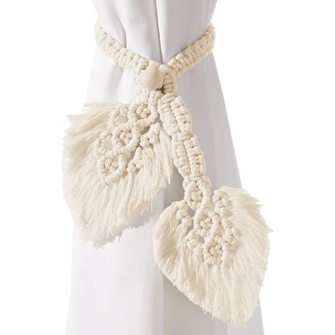 Set di 2 fermatende boho con perline di legno regolabili (1/5)
