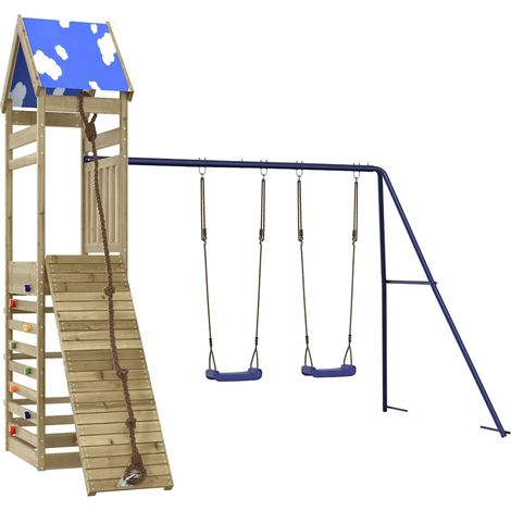 Outdoor Playset Impregnated Wood Pine vidaXL (1/5)