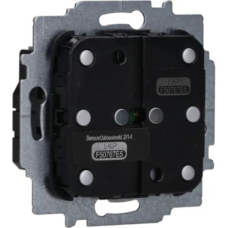 Busch-Jaeger Actuador de persiana empotrado negro y gris