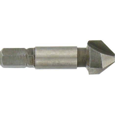 Tivoly • Fraise à Noyer 90° HSS • Ø12mm • Queue Hexagonale • Pour Usinage du Métal • Pour Usinage du Plastique