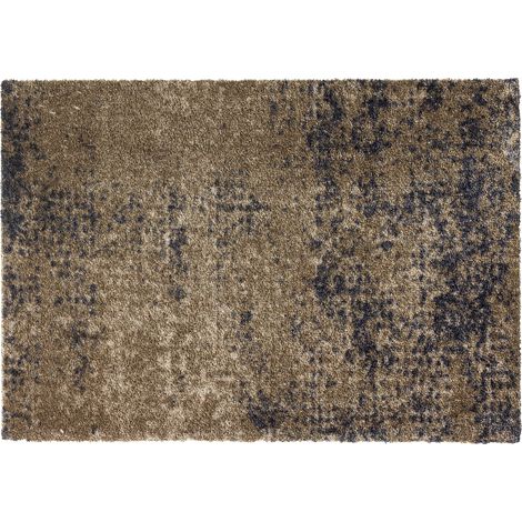 Paillasson d'intérieur - Tapis anti-salissures 50 x 70 cm Vintage taupe (1/3)