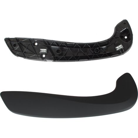 Poignée de porte intérieure avant gauche NOIR MAT pour Renault Megane III (2008-2016) (1/2)