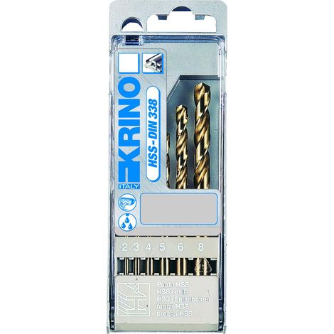 SERIE PUNTE 'HSS COBALTO 5%' IN ASTUCCIO KRINO 6 pezzi - 2-8 (1/5)