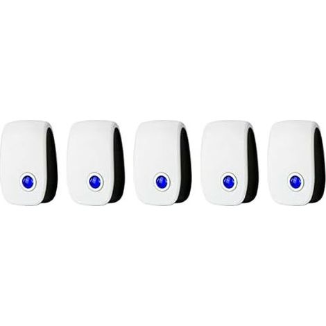 5er-Pack Mehrzweck-Ultraschall-Mückenabwehrgeräte. Schützt das ganze Haus. Hält Mäuse und Ratten fern. (1/5)