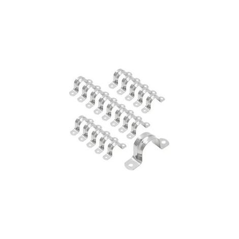 Collier De Serrage - Acier Inoxydable AISI 304 - Type U Demi-circulaire - Pour Tubes 32 Mm - Fixation Robuste - 1 Pièce (1/5)