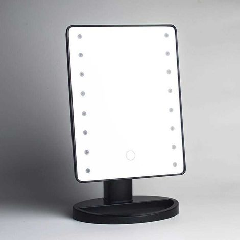MAKEUP mirror LED light black 525 gr