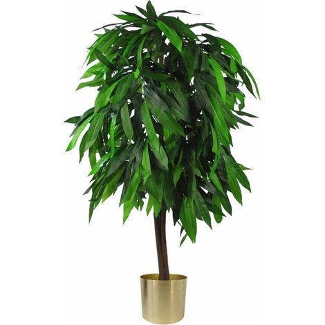 120cm Leaf Design UK Artificial Realistic Mango Plant / Tree