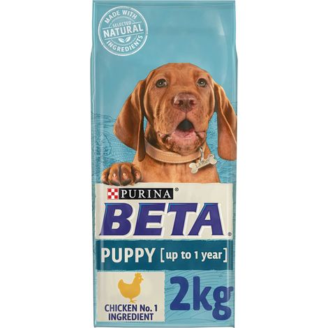 BETAﾮ Puppy Dry Dog Food with Chicken 2kg - 13300 (1/3)