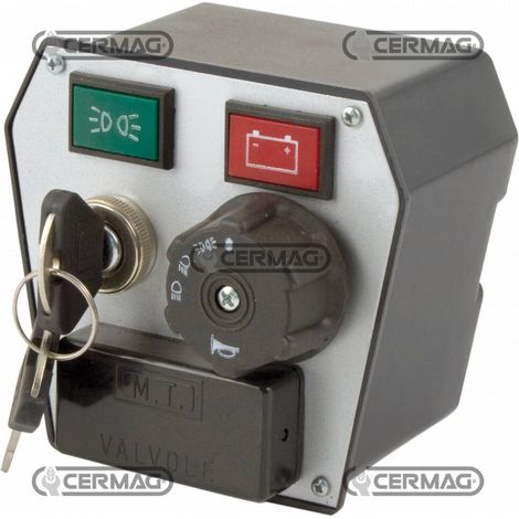Salpicadero para sistema de luces con batería para máquina agrícola 35014