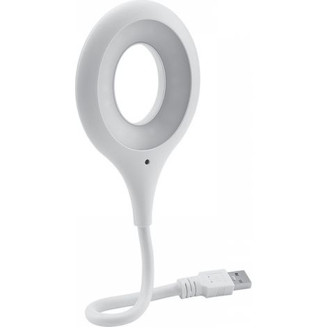 Lampe de table LED USB intelligente avec contrôle vocal (EN), 3 couleurs dimmables, tête rotative 360°, lumière douce anti fatigue, idéale pour l'étude, la lecture, la table de chevet