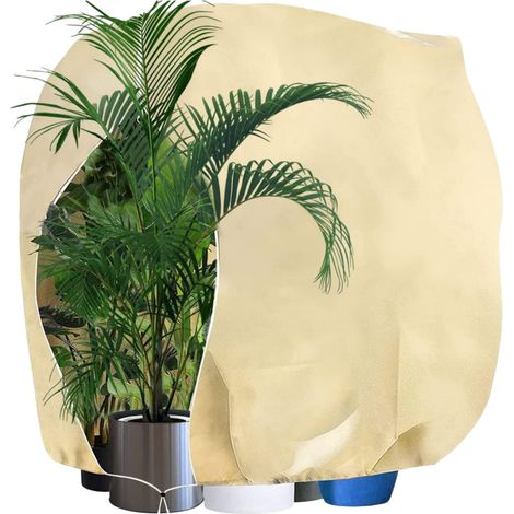 200  240cm Housse Hivernage Plante, Voile Hivernage Plante, Housse de Protection pour Plantes avec Cordon de Serrage et Zipper, Voile d'Hivernage Housse d'hivernage Plante Réutilisable (1/5)