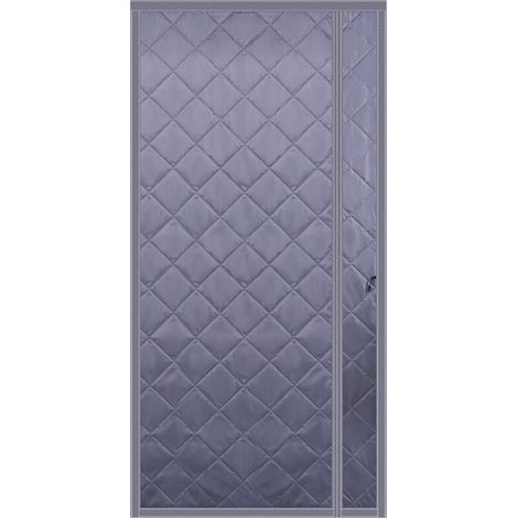 Magnetischer Wärmeschutzvorhang 90 x 210 cm. Wärmevorhang zum Schutz vor Kälte. Winddicht und energieeffizient. Auch für Haustiere geeignet. Wärmevorhang für Kellertüren. (1/5)