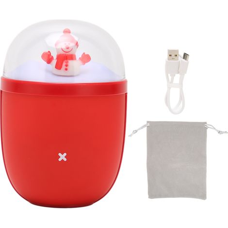 Chauffe-mains électrique 6000mAh batterie externe bonhomme de neige rechargeable USB portable avec veilleuse pour l'hiver (1/5)