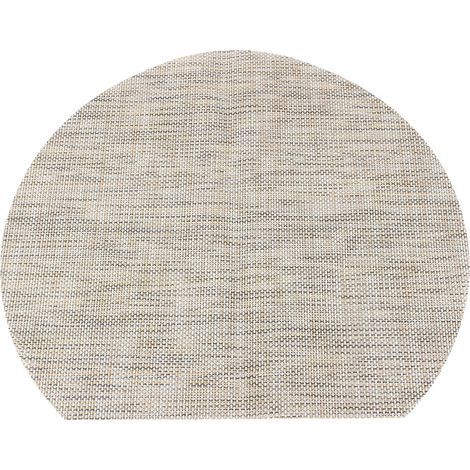 Set de table isolant thermique. antidérapant et imperméable. pour assiettes et fourchettes. (1/4)