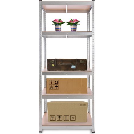 AREBOS Scaffalature per carichi pesanti Scaffalature di stoccaggio Metallo (1/5)