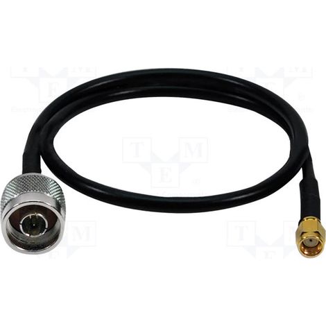 Cable N Macho A Rp-sma Macho 50Ω 0,5m Wl0104