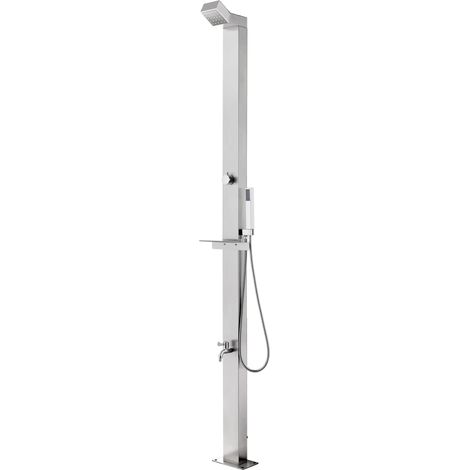 Gartendusche 220 cm Edelstahl