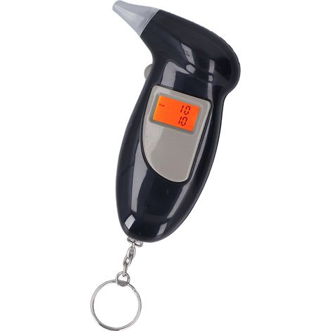 Testeur d'Alcool Éthylomètre Numérique LED Portable - Détecteur d'Alcool avec Alarme Sonore et Écran Digital (1/5)