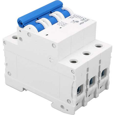3-poliger 400-V-Wechselstrom-6-kA-Modul-Leistungsschalter, Schutzschalter für Hausverteiler, Haussicherheit (1/5)