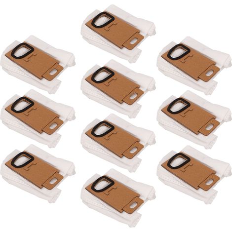 Lot de 10 sacs à poussière de rechange pour aspirateur Roborock H7 H6 - Accessoires et pièces détachées (1/5)