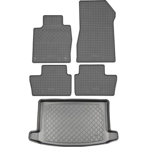 Nissan Juke II F16 SUV (5 porte) dal 09.2019 SET - tappetini in gomma per auto + tappetino per bagagliaio (1/5)