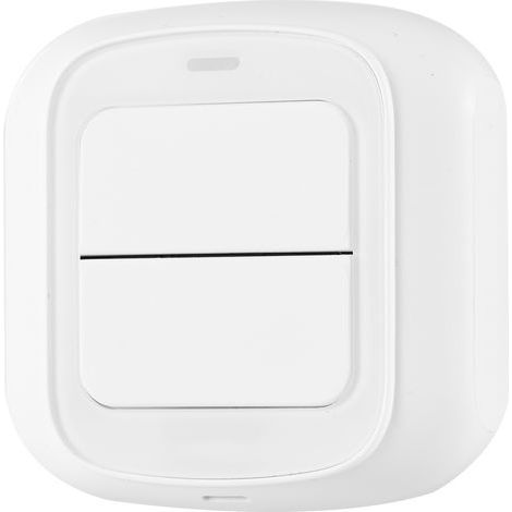 Intelligenter WLAN-Doppelszenenschalter mit Druckknopf für die Heimautomatisierung per App-Anbindung und Fernsteuerung von intelligenten Leuchten und Haushaltsgeräten (1/5)
