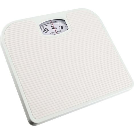 BASCULA BAÃ‘O MECANICA BLANCA 130KG KUKEN - ALFA DYSER (1/3)