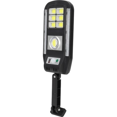 Applique murale solaire avec détecteur de mouvement, projecteur COB pour jardin, porche, clôture, éclairage extérieur (1/5)