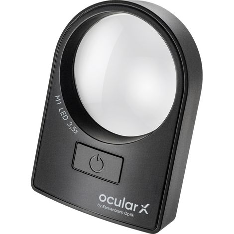 Eschenbach XM0104 ocularX M1 Handlupe Vergrößerungsfaktor: 3.5 x Linsengröße: (Ø) 5.8 cm