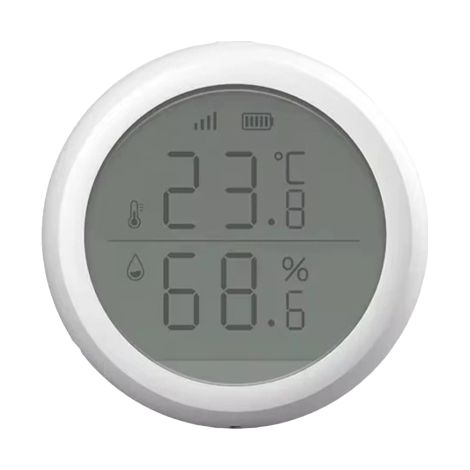 Tuya ZigBee Smart Temperatur- und Feuchtigkeitssensor mit Echtzeit-Szenenerkennung und Thermometer (1/5)