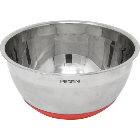 Insalatiera - ciotola inox e silicone 24 cm pedrini (1/2)