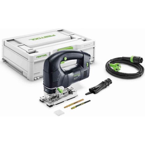 Festool – Scie sauteuse pendulaire 720W – Profondeur de coupe 120mm – Pour bois dur et métal – Changement de lame rapide – 576047 (1/10)