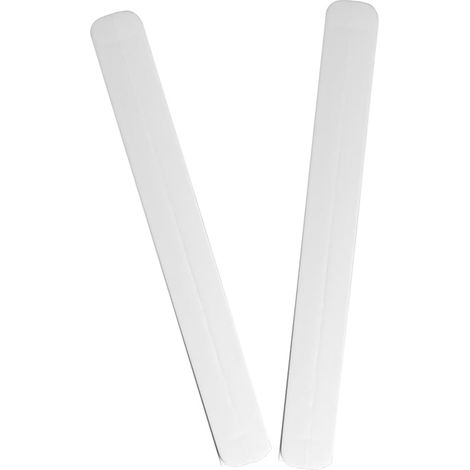Glissières de tiroir auto-adhésives, 1 paire, blanches, silencieuses (1/5)