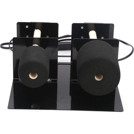 Tournebroche électrique double axe en acier laminé à froid, rotation lente 5-6 tr/min, prise UE 220V 50-60Hz, pour gril et rôtissoire (1/5)
