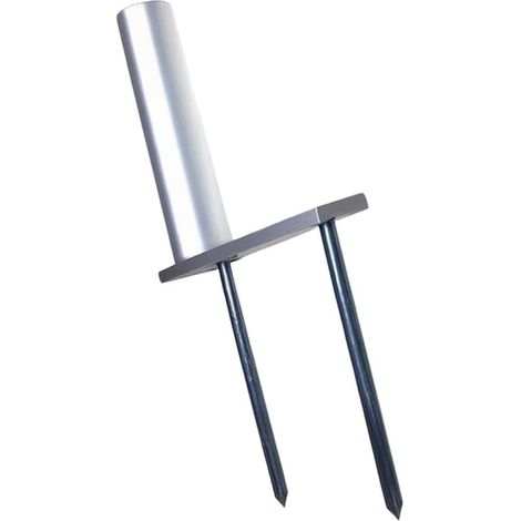 Support pour parasol pour sol Stable Vent Fort 32,5cm Support Stabilité exceptionnelle, design spiralé, résiste au vent fort, plage et jardin, installation rapide (1/5)