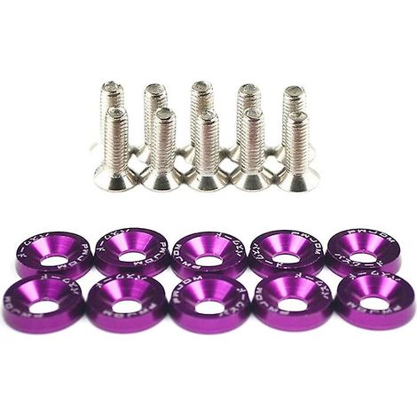 Joint de vis, fixations hexagonales modifiées pour pare-chocs, rondelles d'aile, vis de moteur (1/5)