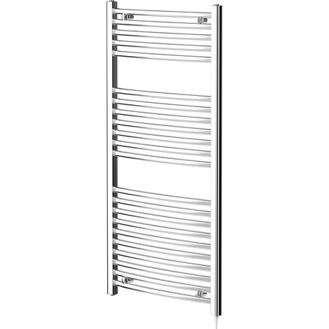 Columbus Chrome 1200mm x 600mm Electric Heated Towel Rail (1/5)