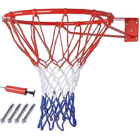 Panier de basket-ball mural ou de porte, panier de basket-ball de remplacement avec filet, standard jn (1/5)