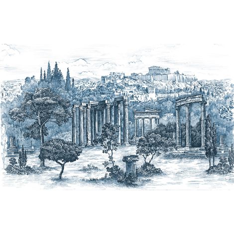 Papier peint panoramique classique Ruines (1/5)