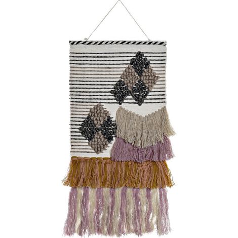 DKD Home Decor Décoration Suspendue en Jute Naturelle (1/4)