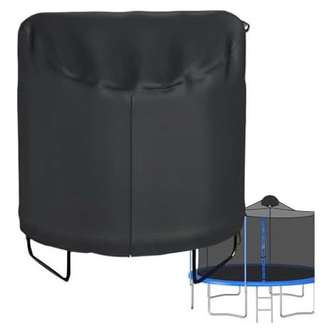 Sonnenschutzplane für Trampolin – Winddichte, runde Schutzhülle für den Außenbereich in Garten, Haus, Park, Spielplatz, Sommer und Winter (1/5)