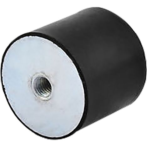 RS PRO M12 Ø 75mm capacité 270.24kg en Caoutchouc ( Prix pour 1 )