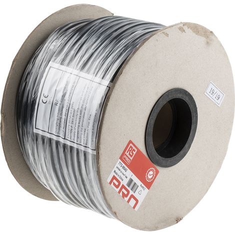 Rs Pro – Câble électrique d'alimentation 3G1,5 mm² – Gaine CPE noir – Retardant à la flamme – Longueur 50m – Courant 18A – Tension 450/750V (1/3)